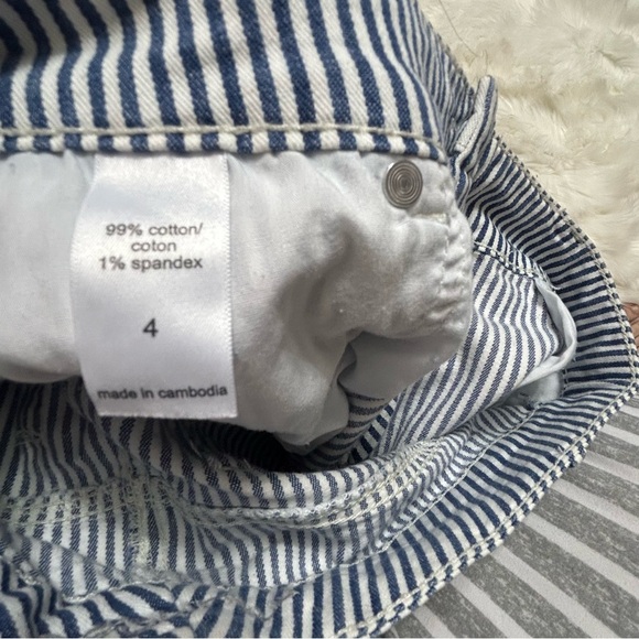 Maurices Blue and White Mini Pencil Skirt A3 - Picture 5 of 5